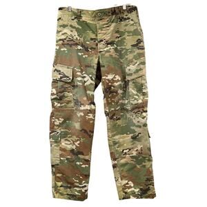 US Army OCP Camo Combat Cargo Pants Medium Short 31-35 Ripstop Tactical Military